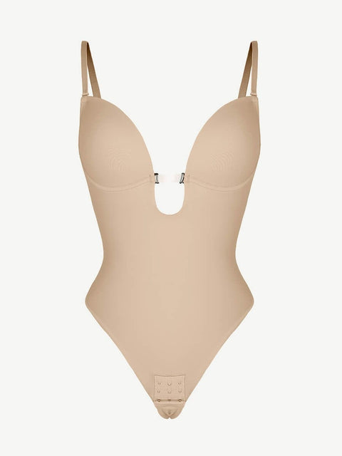 CurvyPower | Australia bodysuit One Piece Thong Low Back Shapewear Bodysuit