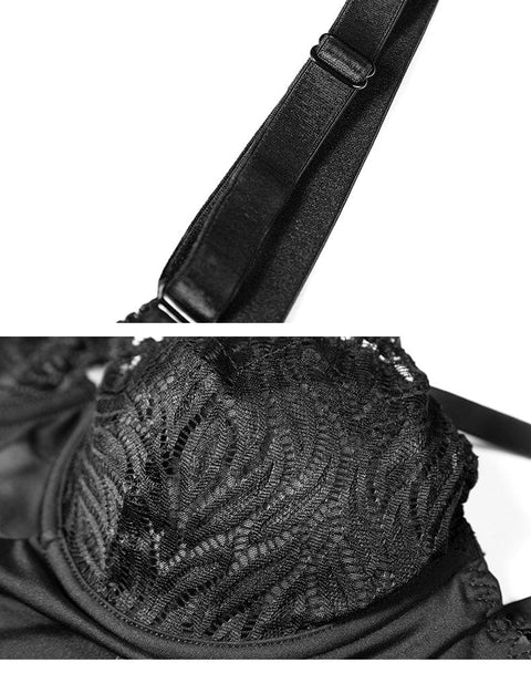 Curvypower | Australia bodysuit Sculpting Low Back Lace Shapewear Bodysuit with Built-In Bra