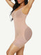 Curvypower | Australia bodysuit Sculpting Low Back Plus Size Tummy Control Shapewear Bodysuit