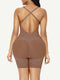 Curvypower | Australia bodysuit Sculpting Low Back Plus Size Tummy Control Shapewear Bodysuit