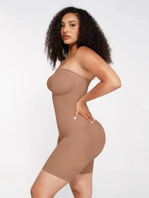 CurvyPower | Australia bodysuit Sculpting Seamless Tummy Control Strapless Shapewear Bodysuit