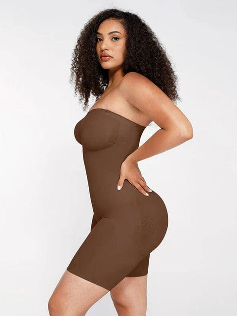 CurvyPower | Australia bodysuit Sculpting Seamless Tummy Control Strapless Shapewear Bodysuit