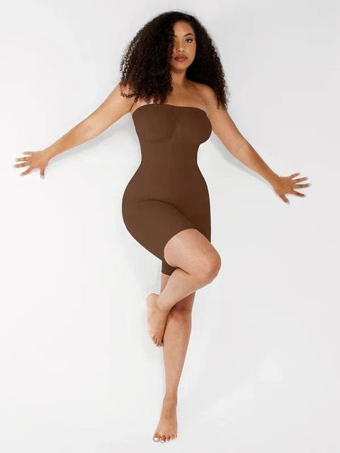 CurvyPower | Australia bodysuit Sculpting Seamless Tummy Control Strapless Shapewear Bodysuit