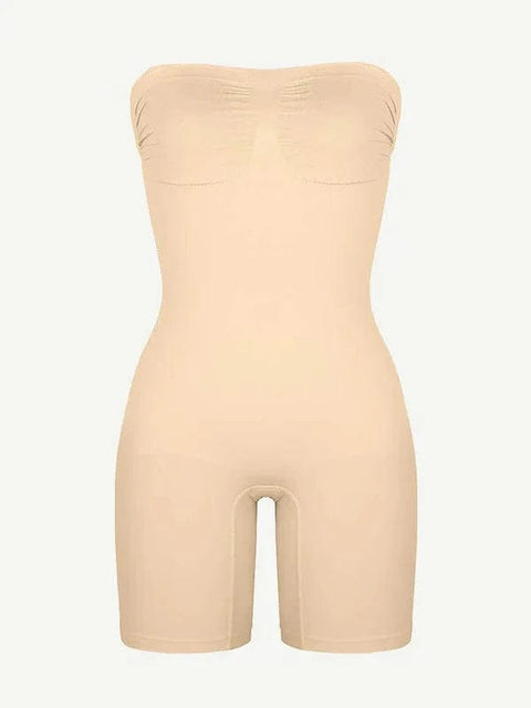 CurvyPower | Australia bodysuit Sculpting Seamless Tummy Control Strapless Shapewear Bodysuit