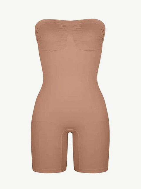 CurvyPower | Australia bodysuit Sculpting Seamless Tummy Control Strapless Shapewear Bodysuit