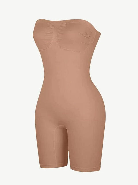 CurvyPower | Australia bodysuit Sculpting Seamless Tummy Control Strapless Shapewear Bodysuit