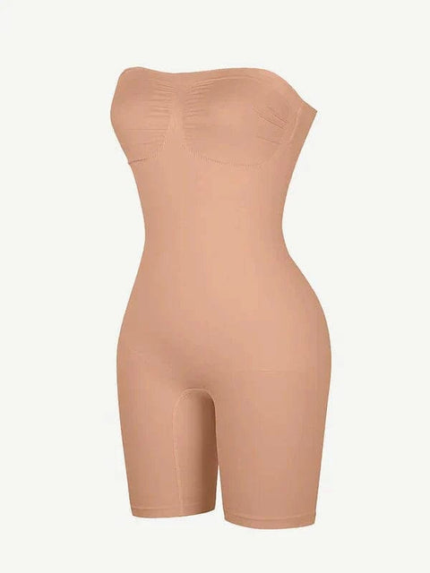 CurvyPower | Australia bodysuit Sculpting Seamless Tummy Control Strapless Shapewear Bodysuit