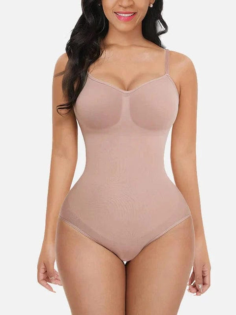 Curvypower | Australia bodysuit Sculpting Tummy Control Body Thong Shapewear Bodysuit