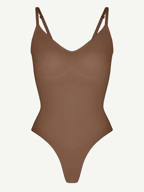 Curvypower | Australia bodysuit Sculpting Tummy Control Body Thong Shapewear Bodysuit