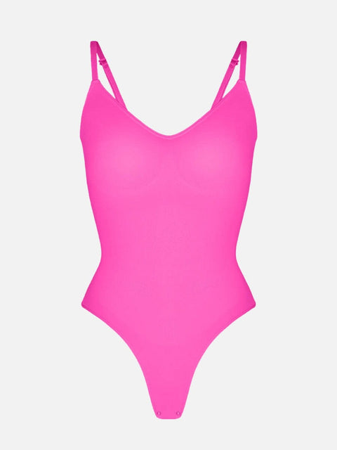 Curvypower | Australia bodysuit Sculpting Tummy Control Body Thong Shapewear Bodysuit