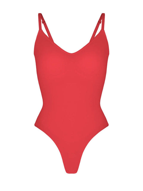 Curvypower | Australia bodysuit Sculpting Tummy Control Body Thong Shapewear Bodysuit