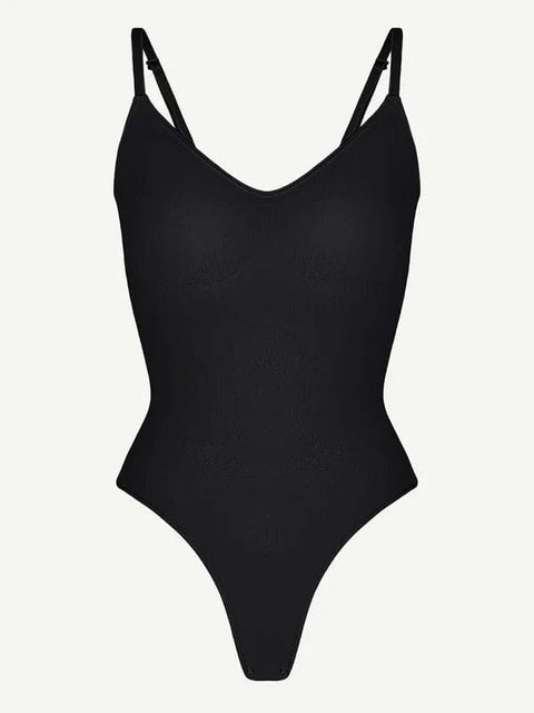 Curvypower | Australia bodysuit Sculpting Tummy Control Body Thong Shapewear Bodysuit