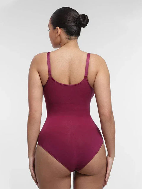 Curvypower | Australia bodysuit Seamless Shapewear Bodysuit with Tummy Control and Built-In Chest Support