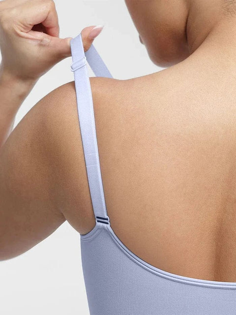 Curvypower | Australia bodysuit Seamless Shapewear Bodysuit with Tummy Control and Built-In Chest Support