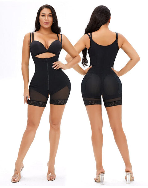 Curvypower | Australia bodysuit Seamless Tummy Control Open Bust Shapewear Bodysuit