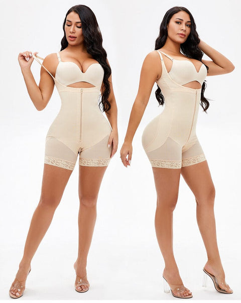 Curvypower | Australia bodysuit Seamless Tummy Control Open Bust Shapewear Bodysuit