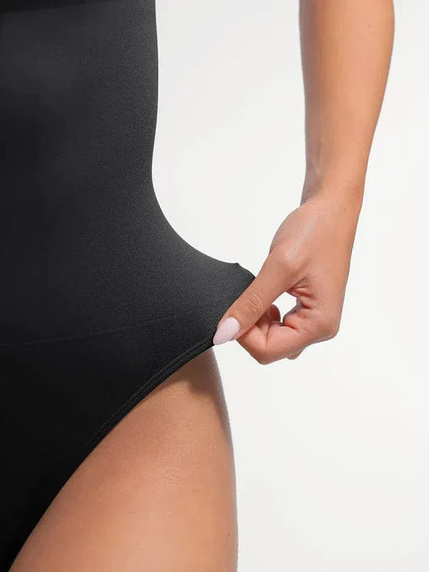 Curvypower | Australia bodysuit Seamless Waist & Tummy Control Shapewear Bodysuit With Built-In Bra