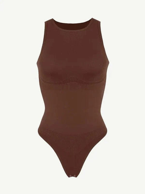 CurvyPower | Australia bodysuit Sleeveless Tummy Control Shapewear Thong Bodysuit