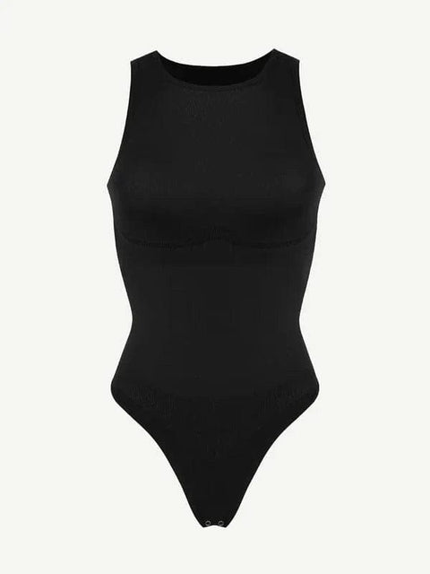 CurvyPower | Australia bodysuit Sleeveless Tummy Control Shapewear Thong Bodysuit