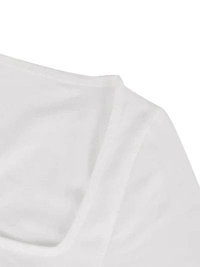 CurvyPower | Australia bodysuit Square Neck Tummy Control Long Sleeve Shapewear Bodysuit