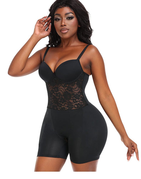Curvypower | Australia bodysuit Tummy Control and Hip Lifting Shapewear Low Back Bodysuit