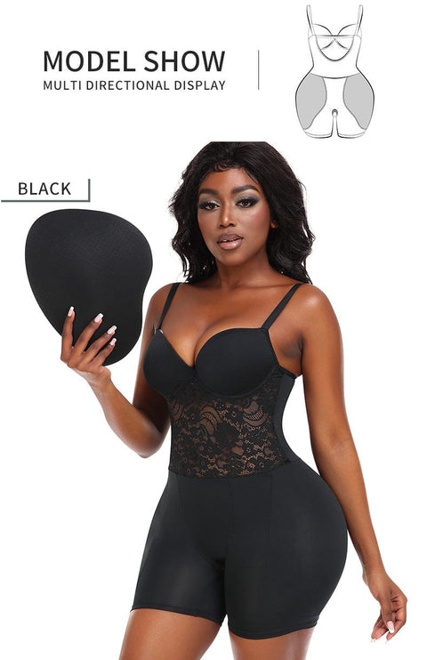 Curvypower | Australia bodysuit Tummy Control and Hip Lifting Shapewear Low Back Bodysuit