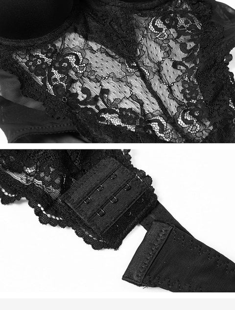 Curvypower | Australia bodysuit Tummy Control Lace Suspender Tights and Bodysuit Shapewear