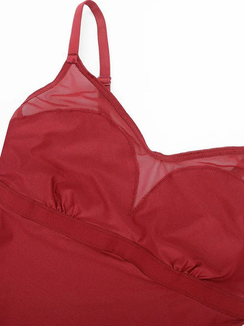 CurvyPower | Australia bodysuit Tummy Control Mesh Bridal Shapewear Bodysuit