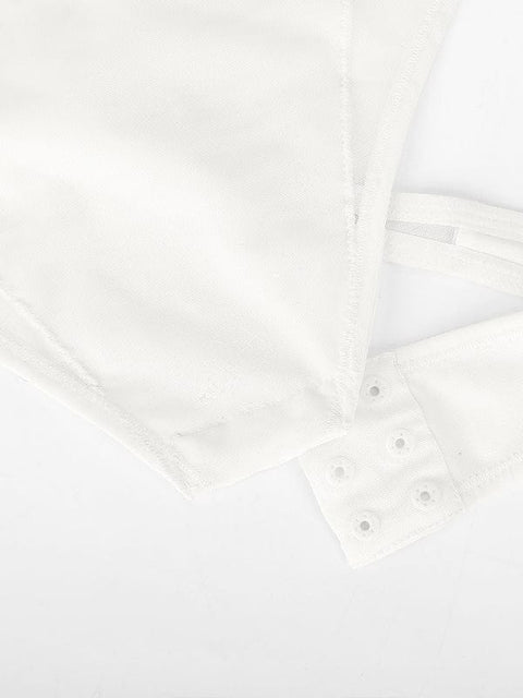 CurvyPower | Australia bodysuit Tummy Control Mesh Bridal Shapewear Bodysuit