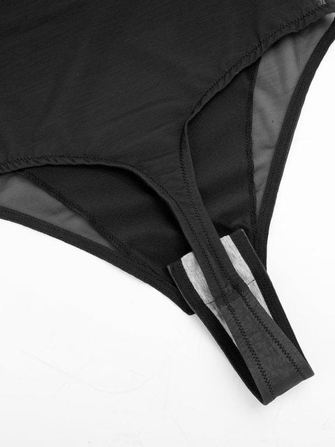 CurvyPower | Australia bodysuit Tummy Control Mesh Bridal Shapewear Bodysuit