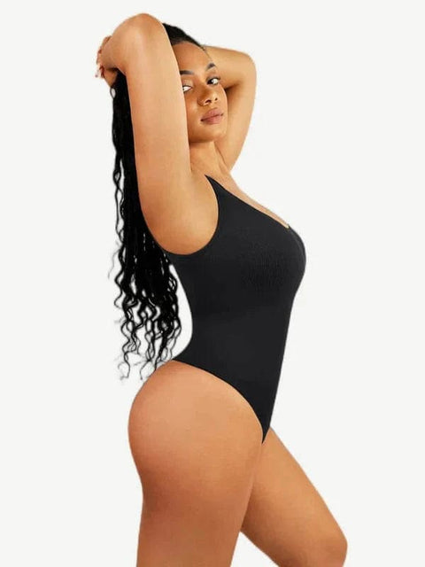 CurvyPower | Australia bodysuit Waist Sculpting Tummy Control One Shoulder Shapewear Bodysuit