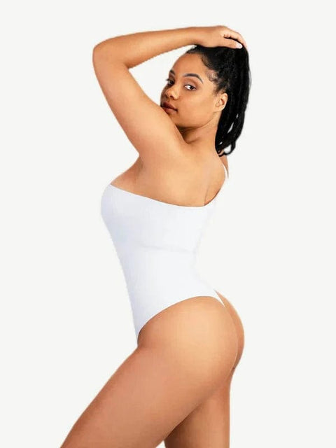 CurvyPower | Australia bodysuit Waist Sculpting Tummy Control One Shoulder Shapewear Bodysuit