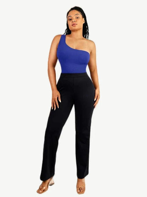 CurvyPower | Australia bodysuit Waist Sculpting Tummy Control One Shoulder Shapewear Bodysuit