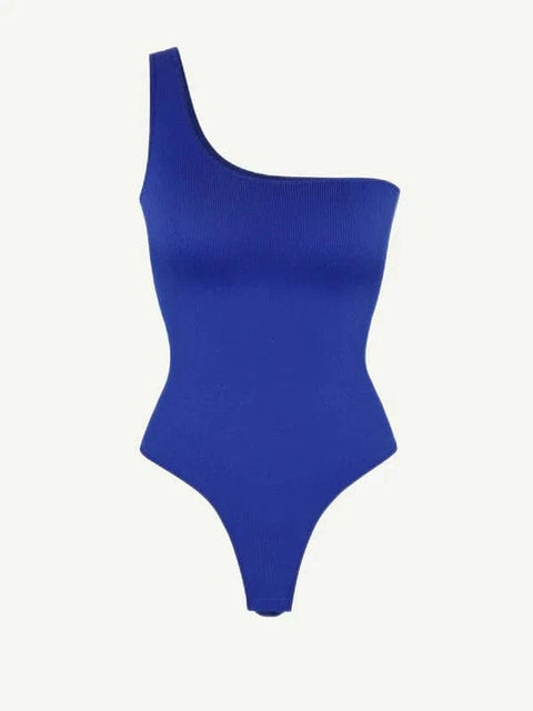 CurvyPower | Australia bodysuit Waist Sculpting Tummy Control One Shoulder Shapewear Bodysuit