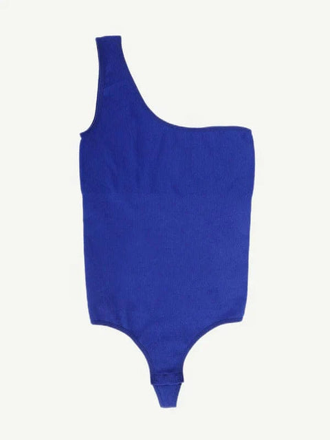 CurvyPower | Australia bodysuit Waist Sculpting Tummy Control One Shoulder Shapewear Bodysuit