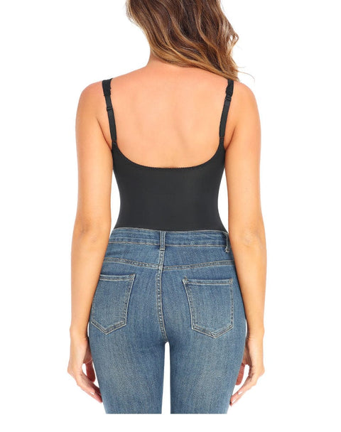 Curvypower | Australia bodysuit Waist Slimming Lace Shaping Bodysuit with Built-In Bra