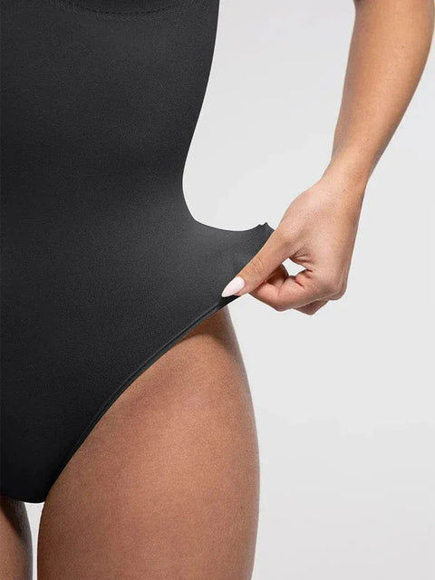 Curvypower | Australia bodysuit Women Tummy Control and Bust Support Shaping Bodysuit with T-Back Brief