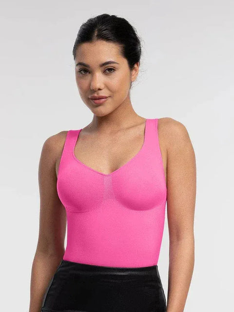 Curvypower | Australia bodysuit Women Tummy Control and Bust Support Shaping Bodysuit with T-Back Brief