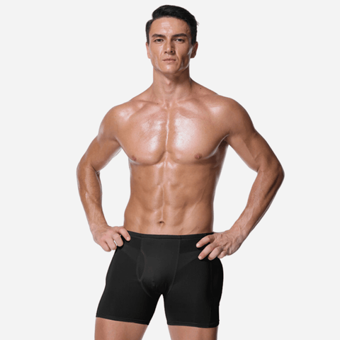 Curvypower | Australia Boxer Shorts Black / S Men's Compression Slimming Shapewear Boxer Shorts Body Sculpting Fit