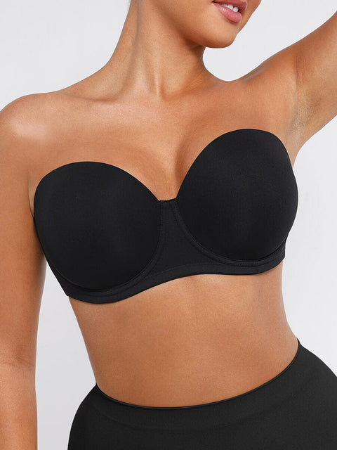 Curvypower | Australia Bra Push-Up Underwire Strapless Bra