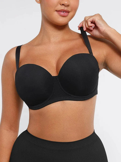Curvypower | Australia Bra Push-Up Underwire Strapless Bra