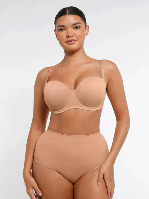Curvypower | Australia Bra Push-Up Underwire Strapless Bra