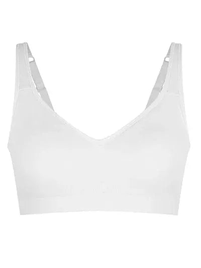 Curvypower | Australia Bras Comfortable Non Wired Push Up Bra with Wide Straps for Seamless Bust Support