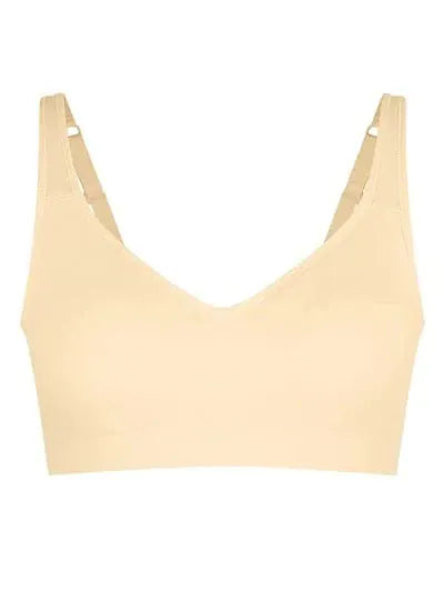 Curvypower | Australia Bras Comfortable Non Wired Push Up Bra with Wide Straps for Seamless Bust Support