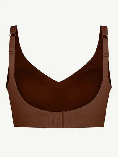 Curvypower | Australia Bras Comfortable Non Wired Push Up Bra with Wide Straps for Seamless Bust Support