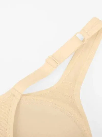 Curvypower | Australia Bras Comfortable Non Wired Push Up Bra with Wide Straps for Seamless Bust Support