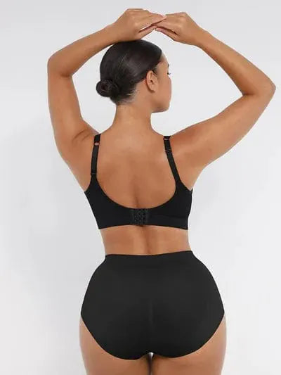 Curvypower | Australia Bras Comfortable Non Wired Push Up Bra with Wide Straps for Seamless Bust Support