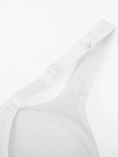 Curvypower | Australia Bras Comfortable Non Wired Push Up Bra with Wide Straps for Seamless Bust Support