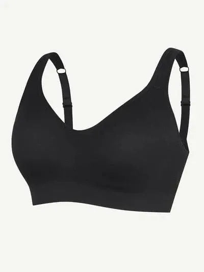 Curvypower | Australia Bras Comfortable Non Wired Push Up Bra with Wide Straps for Seamless Bust Support