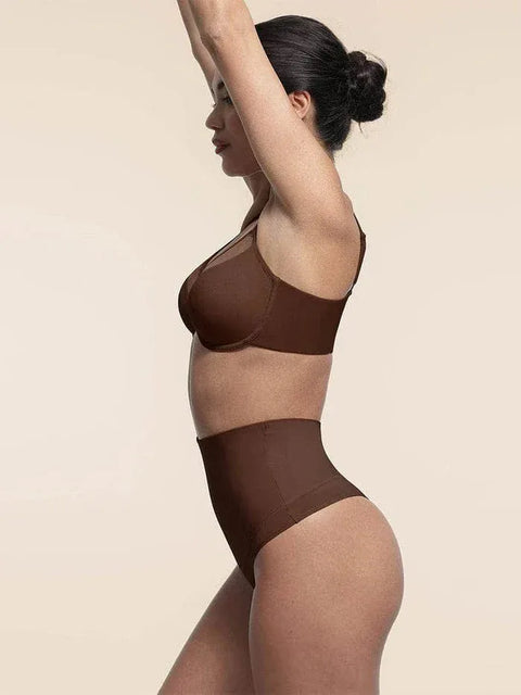 Curvypower | Australia Bras Comfortable Push Up Sheer Mesh Underwire Bra with Adjustable Straps
